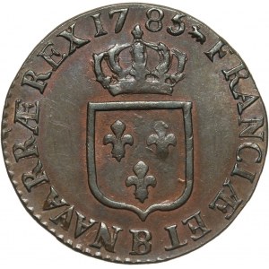 France, Louis XVI, 1/2 Sol 1785 B, Rouen