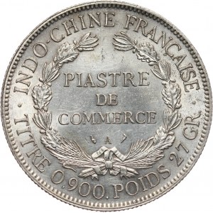 French Indochina, Piastre 1909 A, Paris