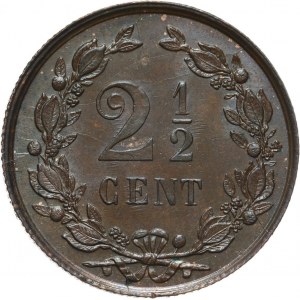 Netherlands, Wilhelmina, 2 1/2 Cents 1894