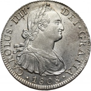 Mexico, Charles IV, 8 Reales 1808 Mo-TH