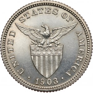 Philippines, US administration, 20 Centavos 1903, Proof