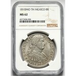 Meksyk, Ferdynand VII, 8 reali 1810 Mo-TH