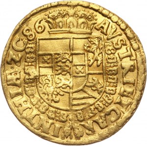 Austria, Archduke Karl, Ducat 1586, Klagenfurt