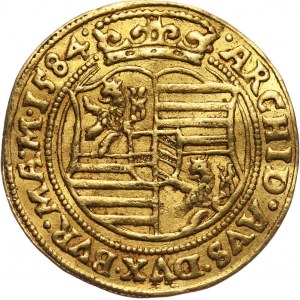 Austria, Rudolf II, Ducat 1584, Prag