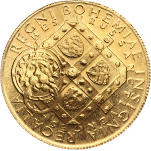 Czechoslovakia, Ducat (medal) 1972, Czech Crown Jewels