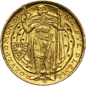Czechosłowacja, dukat medalowy 1929, Millenium