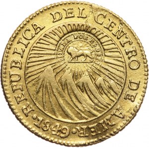 Kostaryka, escudo bez daty (1849-1857)