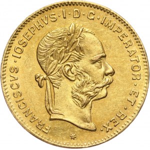 Austria, Franz Joseph I, 4 Florin = 10 Francs 1891, Vienna