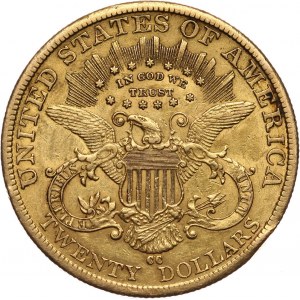 Stany Zjednoczone Ameryki, 20 dolarów 1884 CC, Carson City