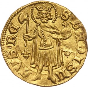 Węgry, Zygmunt Luksemburski 1387-1437, goldgulden bez daty, Koszyce