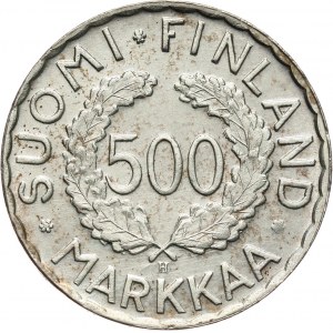 Finlandia, 500 marek 1951 H, Olimpiada w Helsinkach
