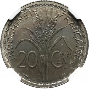 Francuskie Indochiny, 20 centów 1939, Próba