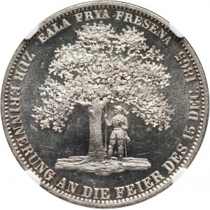 Germany, Georg V, Hannover, Taler 1865 B, Hannover, Frisian Oath Commemorative