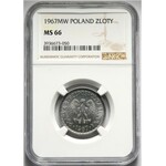 PRL, 1 złoty 1967