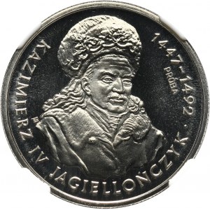 III RP, 20000 złotych 1993, Kazimierz IV Jagiellończyk, PRÓBA, nikiel