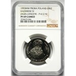 III RP, 20000 złotych 1993, Kazimierz IV Jagiellończyk, PRÓBA, nikiel