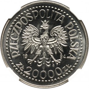 III RP, 20000 złotych 1994, Związek Inwalidów Wojennych, PRÓBA, nikiel