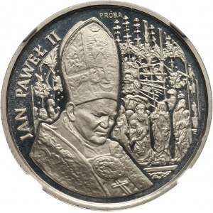 III RP, 100000 złotych 1991, Jan Paweł II, PRÓBA, nikiel