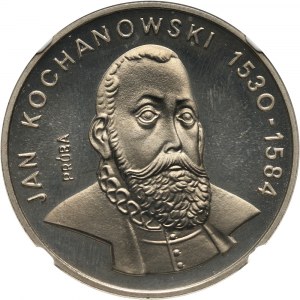 PRL, 100 złotych 1980, Jan Kochanowski, PRÓBA, nikiel