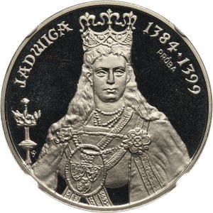 PRL, 500 złotych 1988, Jadwiga, PRÓBA, nikiel