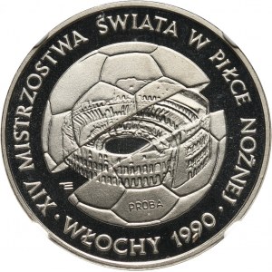 PRL, 500 złotych 1988, MŚ we Włoszech, PRÓBA, nikiel