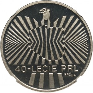 PRL, 1000 złotych 1984, 40-lecie PRL, PRÓBA, nikiel