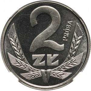 PRL, 2 złote 1979, PRÓBA, nikiel