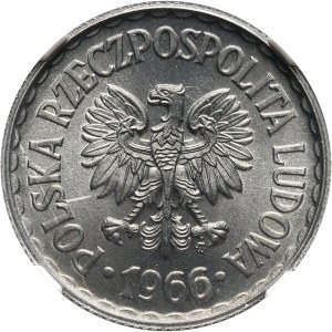 PRL, 1 złoty 1966