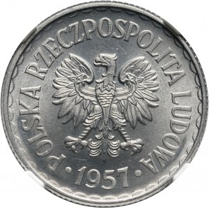 PRL, 1 złoty 1957