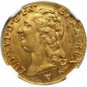 Francja, Ludwik XVI, louis d'or 1790 I, Limoges