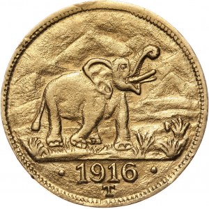 Germany, German East Africa, 15 Rupien 1916 T, Tabora