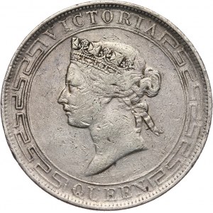 Hong Kong, Victoria, Dollar 1867