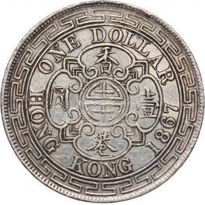 Hong Kong, Wiktoria, dolar 1867