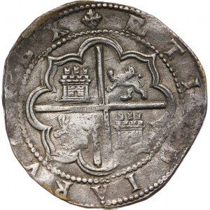 Peru, Filip II (1556-1598), 8 reali bez daty, Lima