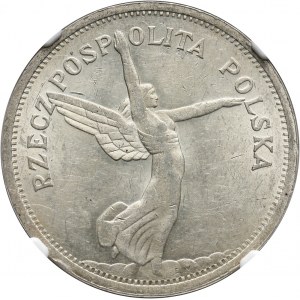 II RP, 5 złotych 1928, Bruksela, Nike