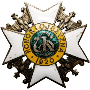 Odznaka 7 Pułku Strzelców Konnych Wielkopolskich - Biedrusko