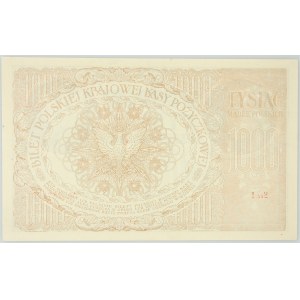 II RP, 1000 marek polskich 17.05.1919, Ser. I