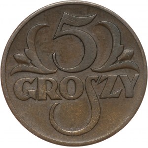 II RP, 5 groszy 1934, Warszawa