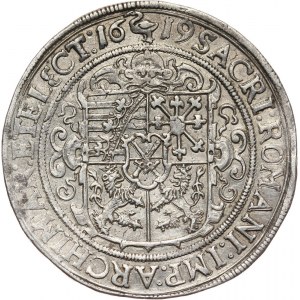 Niemcy, Saksonia, Jan Jerzy I, 1/2 talara 1619, Drezno