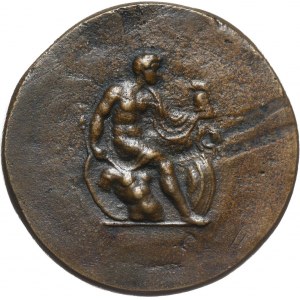 Italy, Ferrara, Ercole I d'Este (1471-1505), bronze medal
