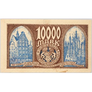Wolne Miasto Gdańsk, 10.000 marek 26.06.1923