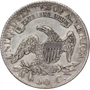 USA, 50 Cents 1825, Philadelphia, Capped Bust