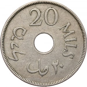 Palestine, 20 Mils 1933