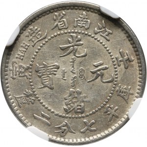 Chiny, Kiangnan, 10 centów 1902 