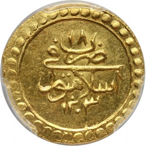 Turkey, Selim III, Altin AH 1203/18 (1806)