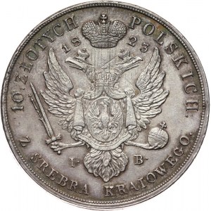 Królestwo Kongresowe, Aleksander I, 10 złotych 1823 IB, Warszawa
