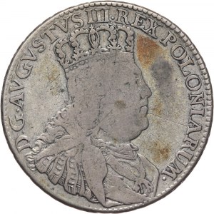 August III, półtalar 1753, Lipsk