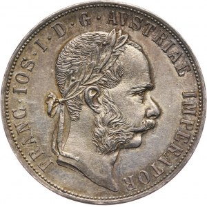Austria, Franciszek Józef I, 2 floreny 1873, Wiedeń