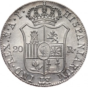 Spain, Joseph Napoleon, 20 Reales 1811 M-AI, Madrid