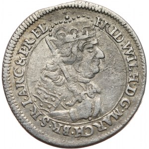 Germany, Brandenburg-Prussia, Friedrich Wilhelm I, 1/4 Taler 1675, Konigsberg